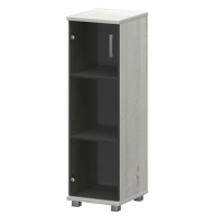 Шкаф средний узкий Аргентум НТ-440+НТ-601стл Сосна винтер